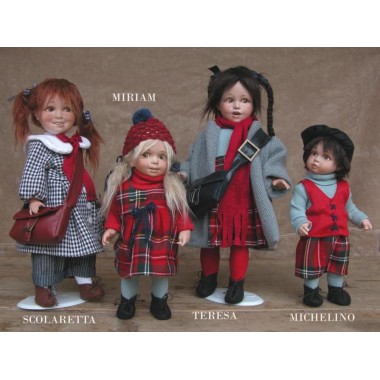 Porzellanpuppen, künstlerpuppen Michelino