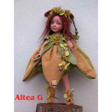 Porzellanpuppe - Elfen Feen Altea