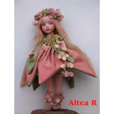 Porzellanpuppe - Elfen Feen Altea