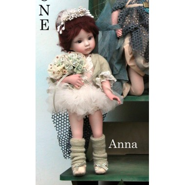 Porzellanpuppe - künstlerpuppen - Anna Tänzer