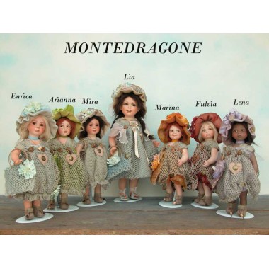 Porzellanpuppen, künstlerpuppen Arianna, Enrica, Mira