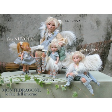 Elfe Fee Schnee, Porzellanpuppe