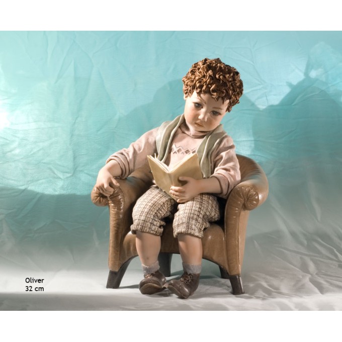 Porzellanfigur - Porzellan-Skulpturen - Oliver Kinderstuhl