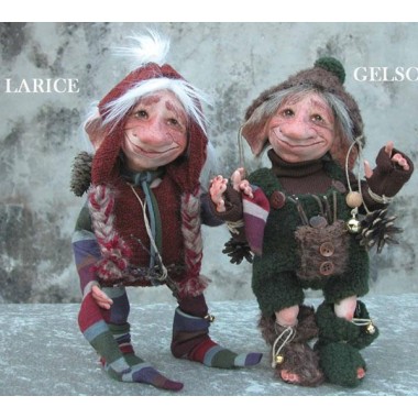 Elfe Kobold, Porzellanpuppe