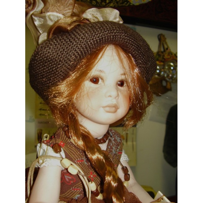 Porzellanpuppen künstlerpuppen Lucille