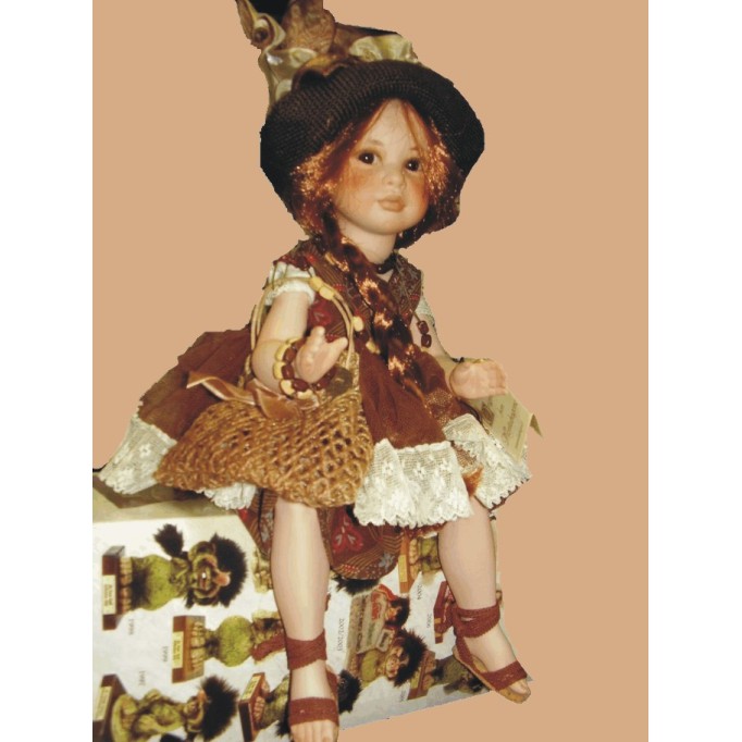Porzellanpuppen künstlerpuppen Lucille