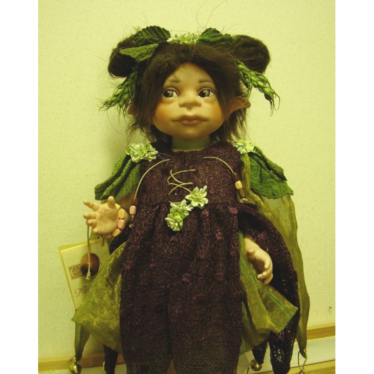 Elfe Fee Malve, Porzellanpuppe