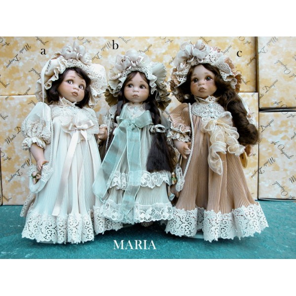Porzellanpuppen, künstlerpuppen Maria plissè,