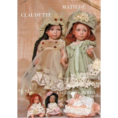 Porzellanpuppe - künstlerpuppen - Matilde