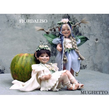 Elfe Porzellanpuppe Maiglöckchen