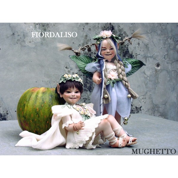 Elfe Porzellanpuppe Maiglöckchen