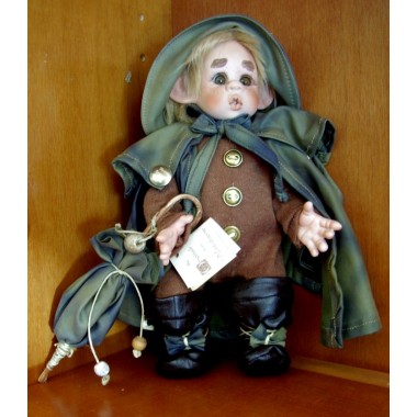 Elfe Kobold Moos, Porzellanpuppe