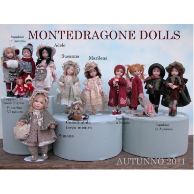 Porzellanpuppe Simona