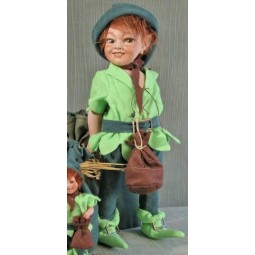 Porzellanpuppe Märchenfiguren, Peter Pan