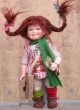 Porzellanpuppe Pippi Langstrumpf
