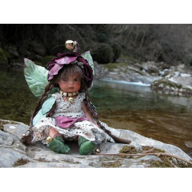 Elfe Primeln, Porzellanpuppe