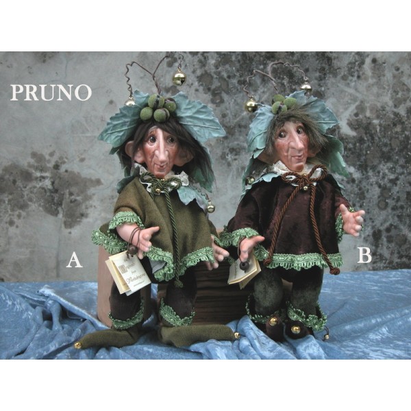 Gnom Porzellanpuppe, Maße 23 cm