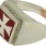 Templar Ring, Ring Templar Kreuz in Silber