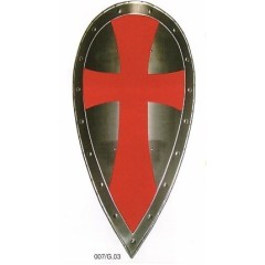 Templerschild aus Metall