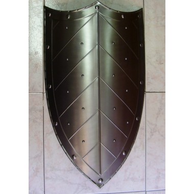 Mittelalterlicher Dreipunktschild