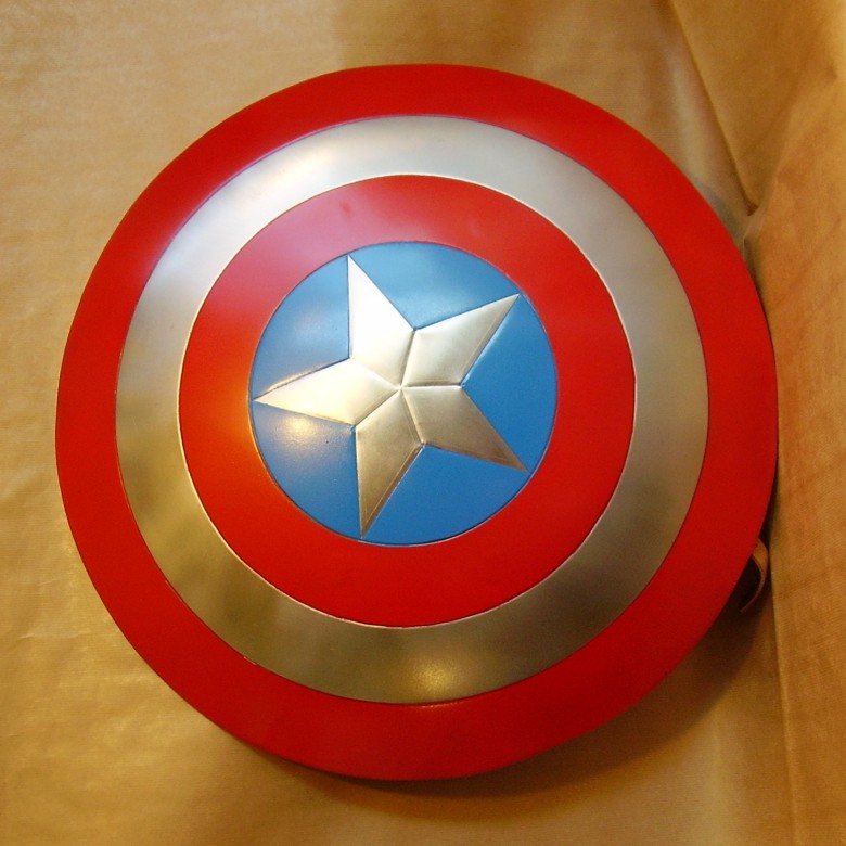 Captain America Metallschild