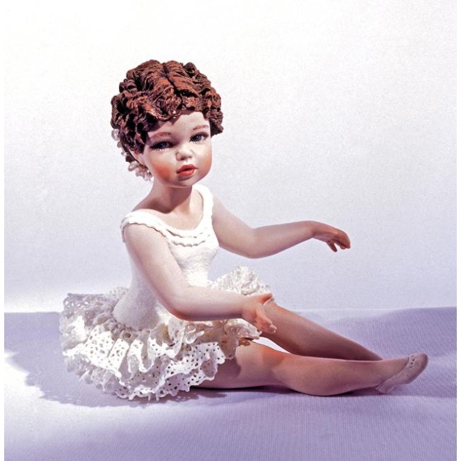 Porzellan Figur Porzellanfigur Tanzendes Mädchen