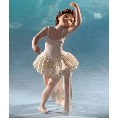 Porzellan Figur Tänzerin Ballerina Tüllkleid