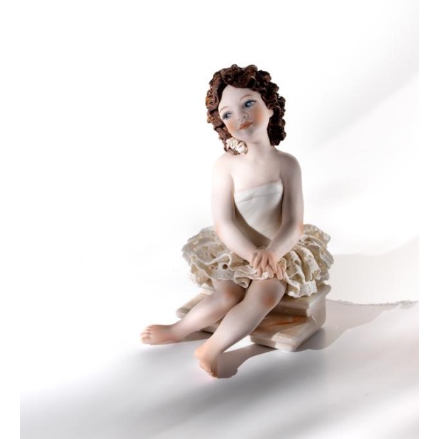 Porzellan Figur Porzellanfigur Tanzendes Mädchen