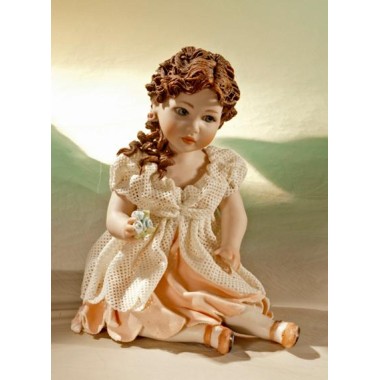 Porzellan figur  - Porzellan-Skulpturen - Flora