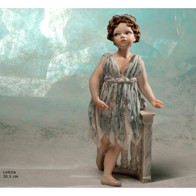  Porzellanfigur Junges Mädchen, Porzellan Figur Skulptur