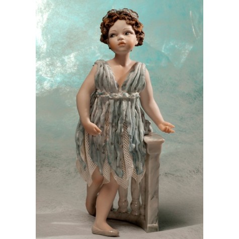  Porzellanfigur Junges Mädchen, Porzellan Figur Skulptur