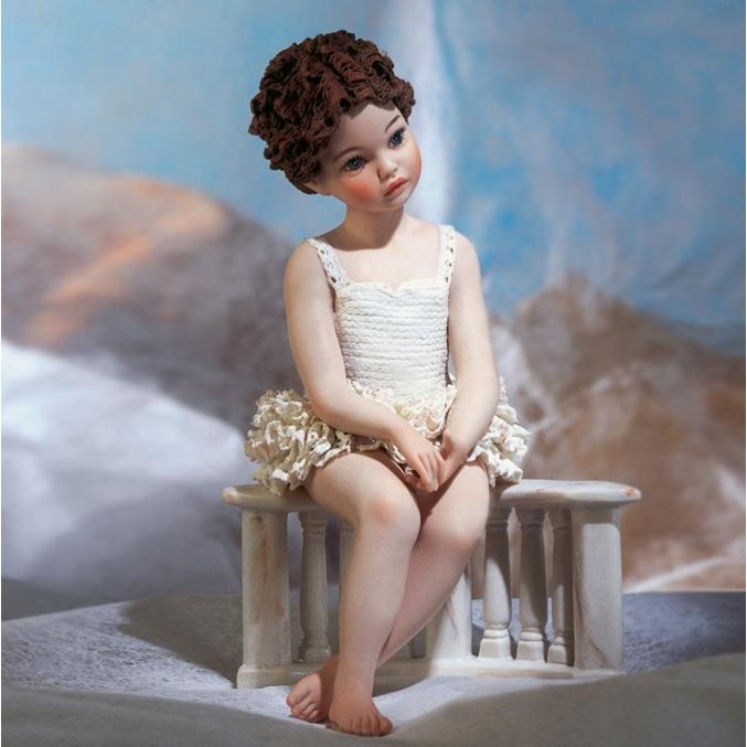 Porzellan Figur Tänzerin Ballerina