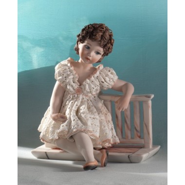 Porzellan-Skulpturen Porzellanfigur Sibania