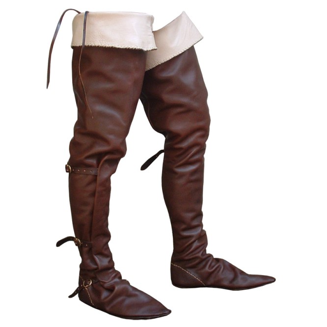 Reitstiefel mittelalterlich