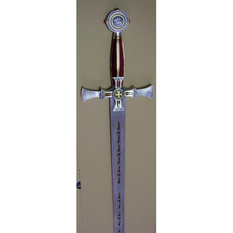 Templerschwert - Damastausführung, Marto