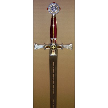 Templerschwert - Damastausführung, Marto