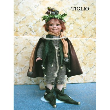 Elfe Gnom Linden, Porzellanpuppe