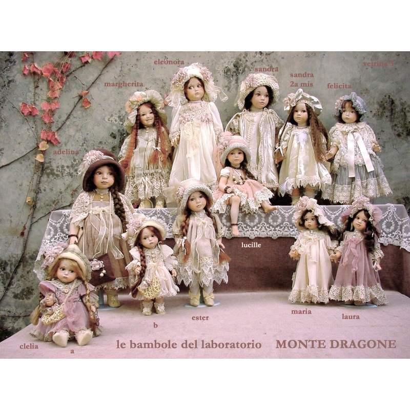 Porzellanpuppen künstlerpuppen Lucille