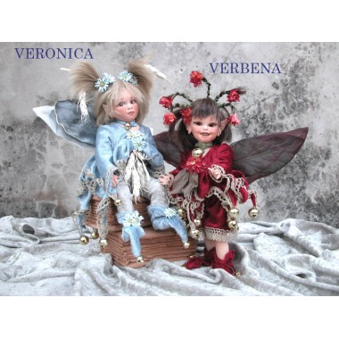 Elfe Fee Veronica, Porzellanpuppe