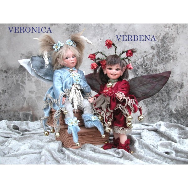 Elfe Fee Veronica, Porzellanpuppe