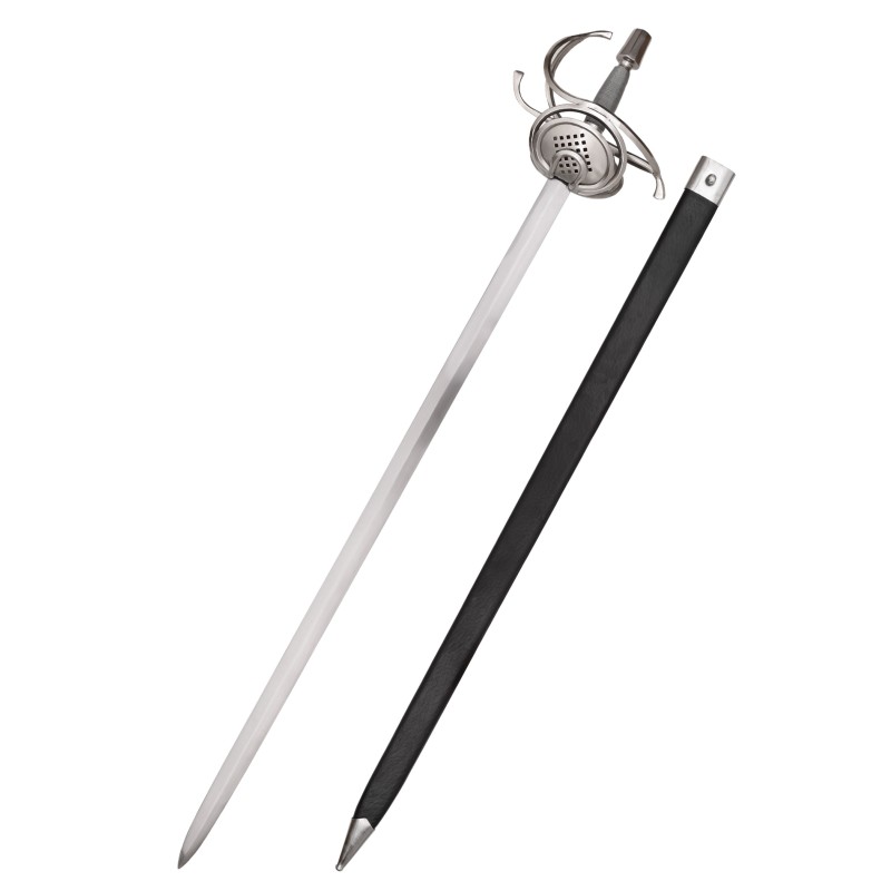 Pappenheimer Korbrapier mit drahtumwickeltem Griff, 114 cm