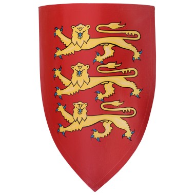 Schild von König Eduard I. - Schild aus Holz, bemalt