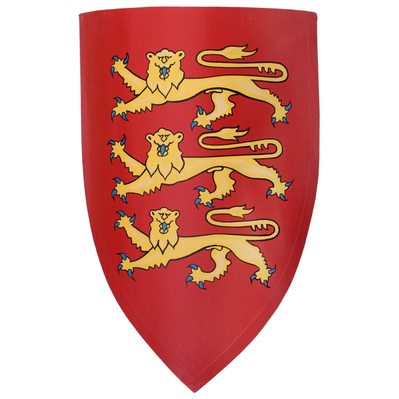 Schild von König Eduard I. - Schild aus Holz, bemalt