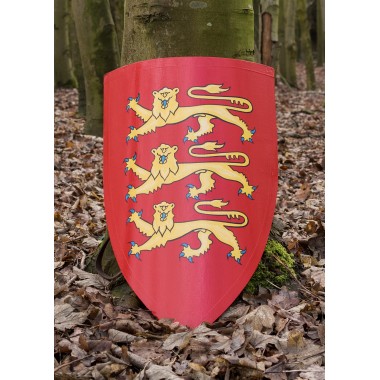 Schild von König Eduard I. - Schild aus Holz, bemalt
