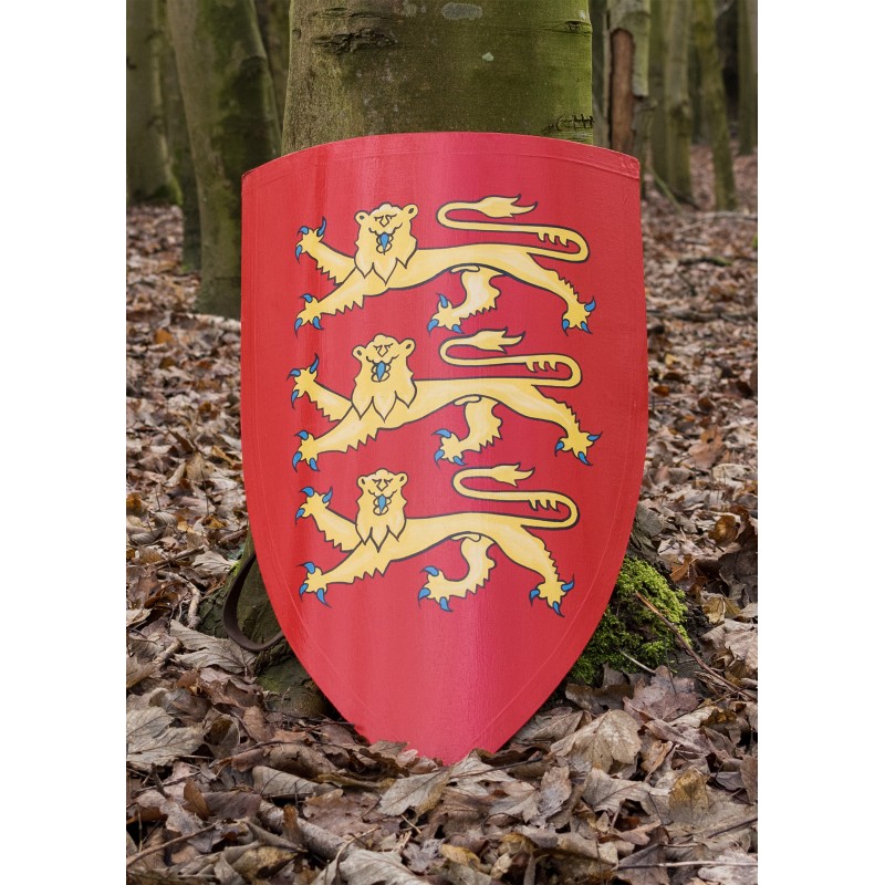 Schild von König Eduard I. - Schild aus Holz, bemalt