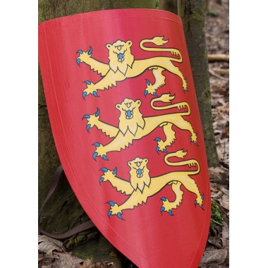 Schild von König Eduard I. - Schild aus Holz, bemalt