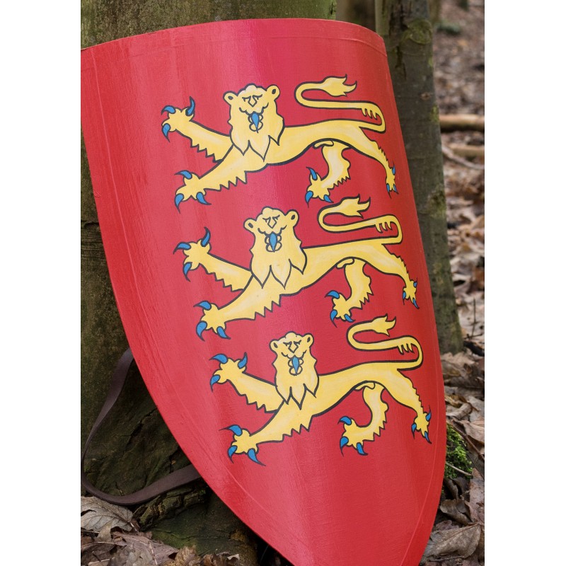 Schild von König Eduard I. - Schild aus Holz, bemalt