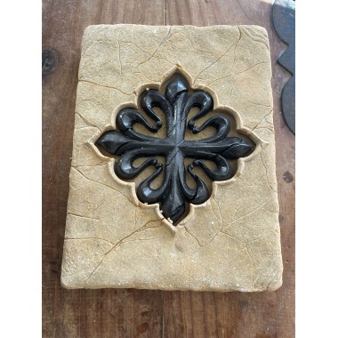 Historischer Abdruck des Calatrava-Kreuzes 20 x 15 cm