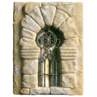 Historische Fliesen mit Templertür 20 x 15 cm