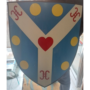 Heraldischer Schild auf Anfrage